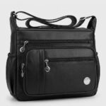Women Shoulder Handbag Roomy Multiple Pockets Bag Ladies Crossbody Purse Fashion Tote Top Handle Satchel