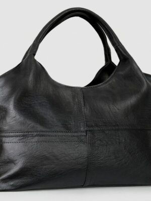 Medium Vegan Leather Purses for Women with Detachable Satchel Strap, Ladies Handbags, Tote Hobo Bags with Two-Handle