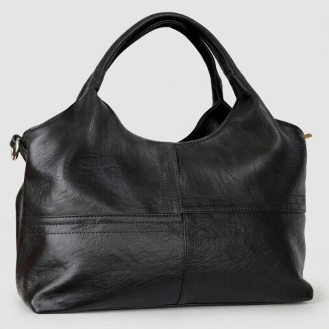 Medium Vegan Leather Purses for Women with Detachable Satchel Strap, Ladies Handbags, Tote Hobo Bags with Two-Handle